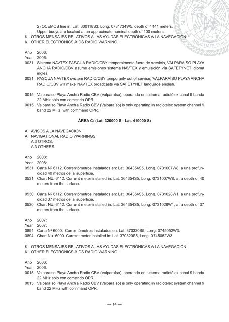 BOLETÃN DE NOTICIAS A LOS NAVEGANTES NÂºÂº 2 - Shoa