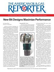 New Bit Designs Maximize Performance - Varel International