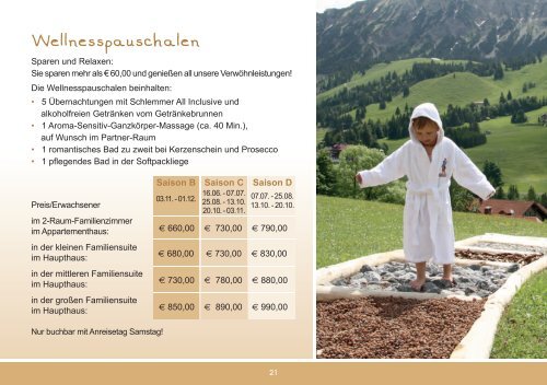 Preisliste Sommer 2012 - Kinderhotel Oberjoch