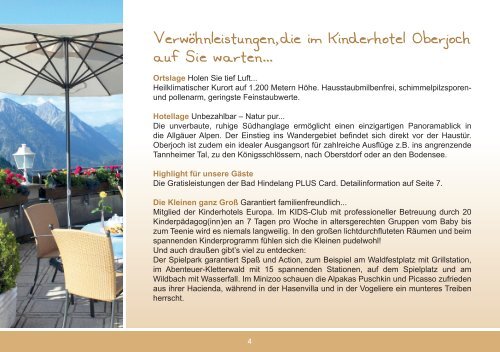 Preisliste Sommer 2012 - Kinderhotel Oberjoch