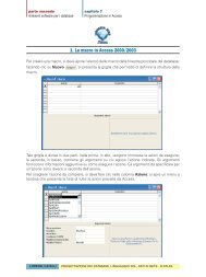 1. Le macro in Access 2000/2003 - lorenzi.info