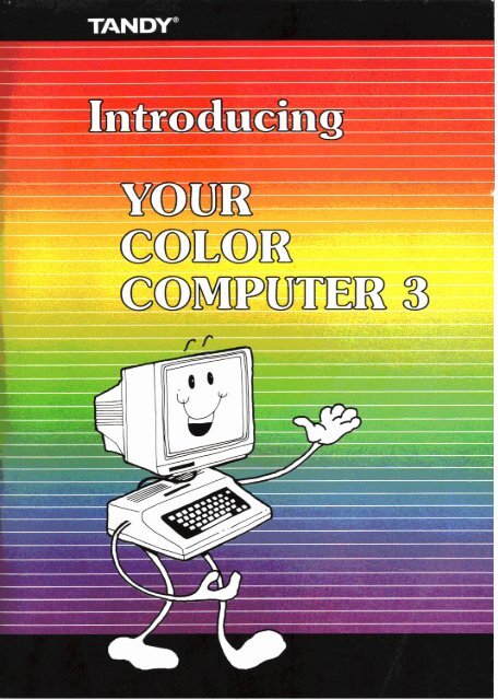 Introducing Your Color Computer 3 (Tandy).pdf - TRS-80 Color ...