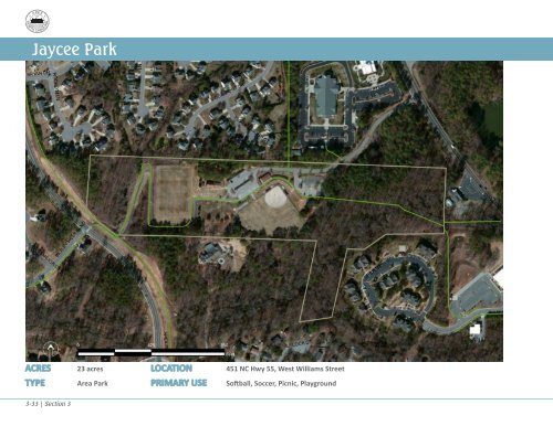 Parks, Recreation, Greenways, and Open Space ... - Town of Apex
