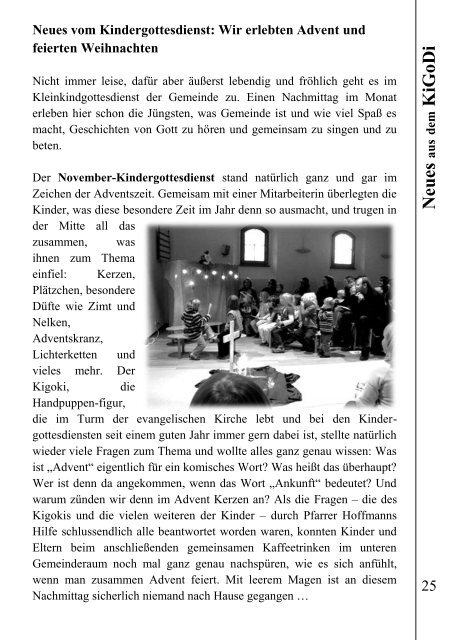 2011-01: Februar / März - Evangelische Kirchengemeinde Einhausen