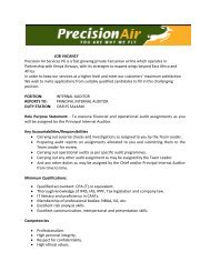 Job vacancy Internal Audit.pdf - Precision Air