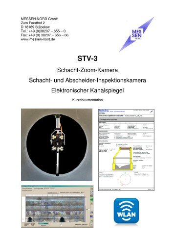 Kurzdokumentation Schacht-Zoom-Kamera STV-3, "Der Elektronische Kanalspiegel"