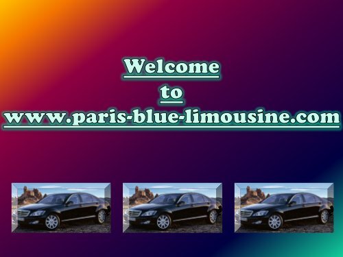 Paris Blue Limousine Service