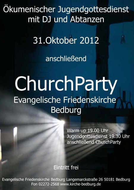 November 2012 - Evangelisch in Bedburg