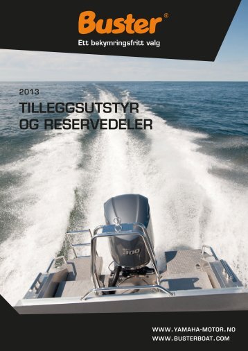 TILLEGGSUTSTYR OG RESERVEDELER - Yamaha Motor Europe