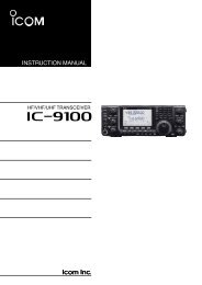 IC-9100 Instruction Manual - Lachaussie.net