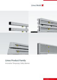 Limes Product Family - Saferoad RRS GmbH