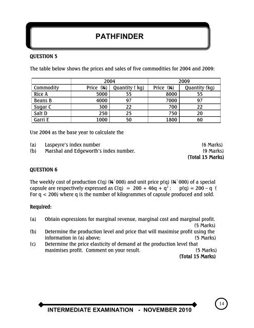 pathfinder - The Institute of Chartered Accountants of Nigeria