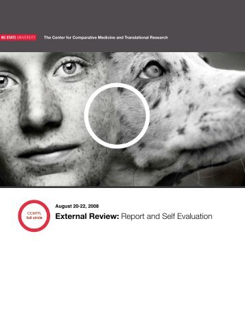 External Review: Report and Self Evaluation - North Carolina State ...