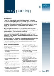 Lorry parking