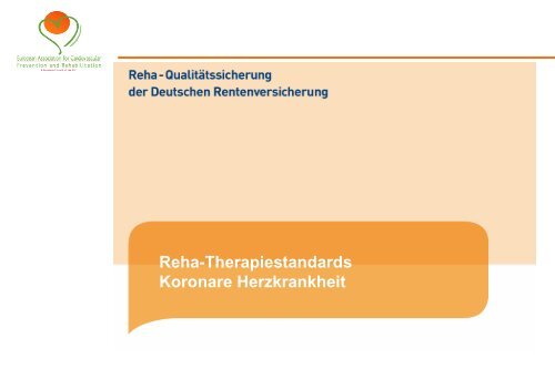 Wie einheitlich ist Rehabilitation in - Klinik Roderbirken