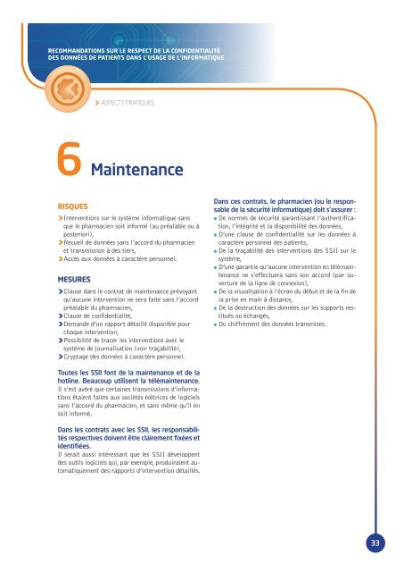 Guide ConfidentialitÃ© - Ordre National des Pharmaciens