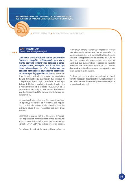 Guide ConfidentialitÃ© - Ordre National des Pharmaciens