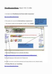 Kurzanleitung zur Anmeldung - Dsbmoodle.de