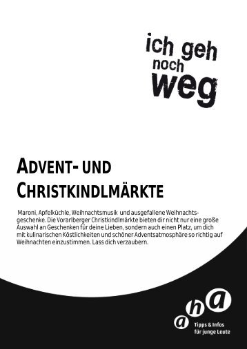 ADVENT-UND Christkindlm