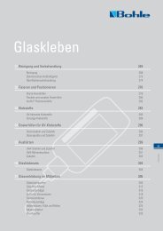 Glas-Kleben