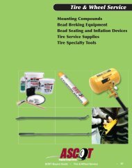 Download the Tire & Wheel Service catalog. (PDF)