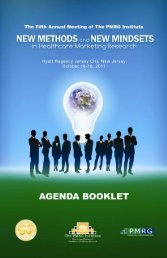 agenda booklet full online version - PMRG