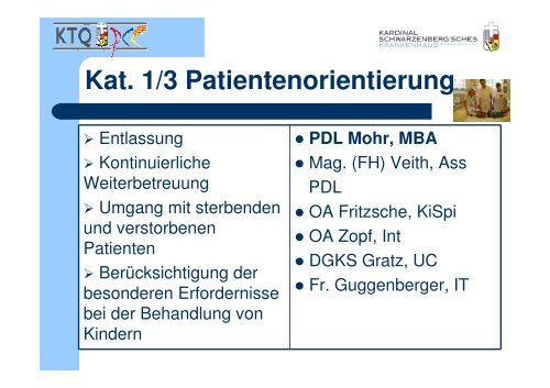 Qualitätsmanagement KTQ/ pCC - Kardinal Schwarzenberg'sches ...