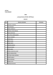 Copy of tabel participanti SEMINAR ceccar - dgfp bRASOV 7-9.02 ...