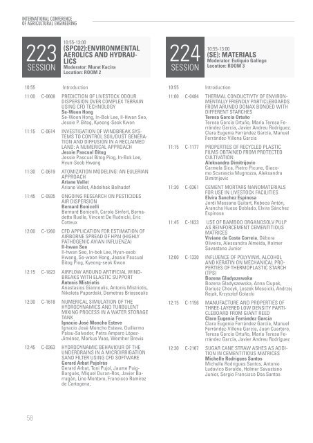 Cigrageng2012 Final Programme - International Conference of ...