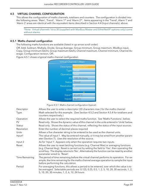 User Guide - Eurotherm Ltda