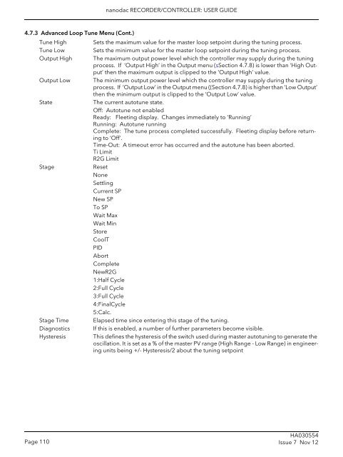 User Guide - Eurotherm Ltda