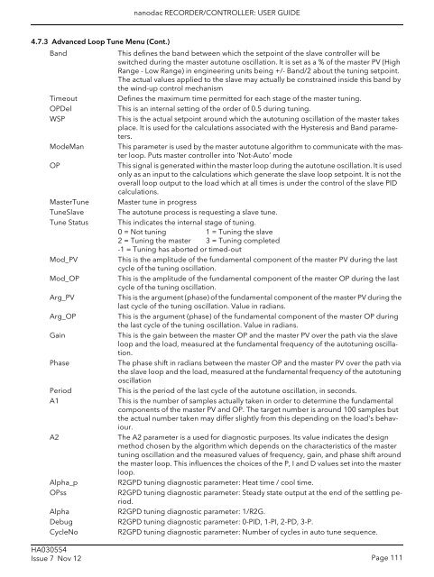 User Guide - Eurotherm Ltda