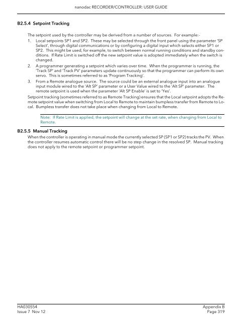 User Guide - Eurotherm Ltda