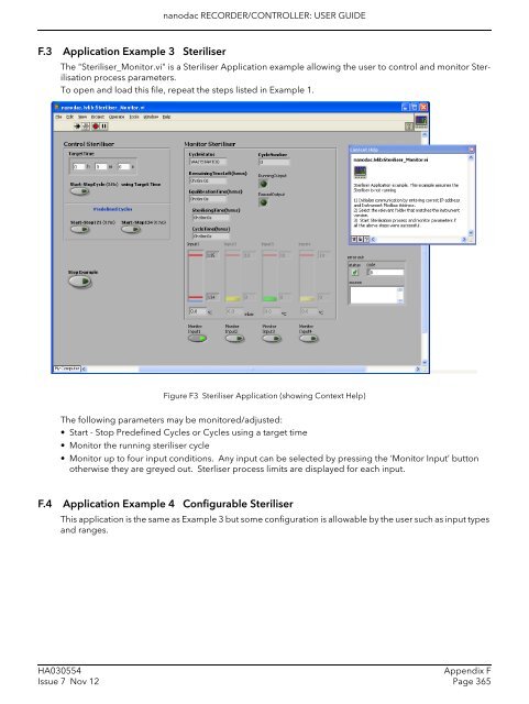 User Guide - Eurotherm Ltda