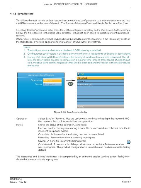 User Guide - Eurotherm Ltda