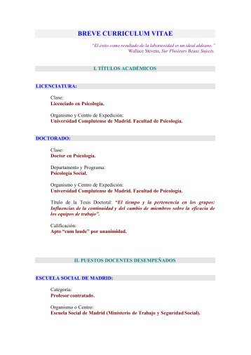 Fichero con CV completo - FCJS - Universidad Rey Juan Carlos