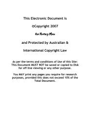 This Electronic Document is Â©Copyright 2007 ... - Ozhistorymine.biz
