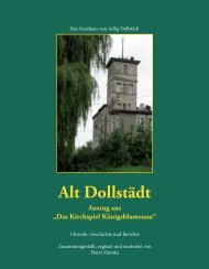 Alt DollstÃ¤dt Auszug aus â€žDas Kirchspiel KÃ¶nigsblumenauâ€œ