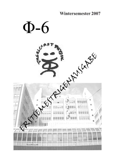 Wintersemester 2007 Fachschaft Physik Htu