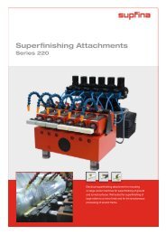 Superfinishing Attachments Series 220