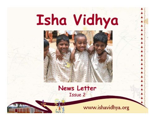 Issue 2 - Isha Vidhya