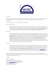 YMA Welcome & Policy Letter - Patrick Henry College