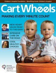 Cart Wheels - Fall 2012 - Kosair Children's Hospital