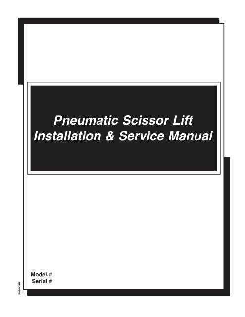 Pneumatic Scissor Lift Manual.pdf