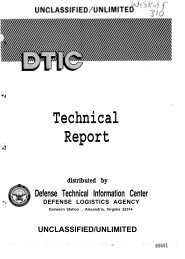 Technical b r Report - International Military Testing Association