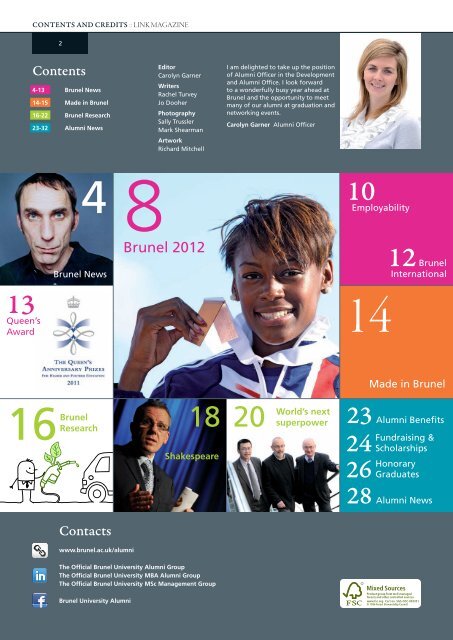 Brunel's Olympic Hopefuls - Brunel University