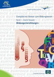 Europäisches Glossar zum Bildungswesen