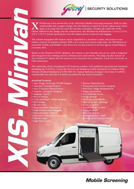 XIS-Minivan - Godrej Security Solutions
