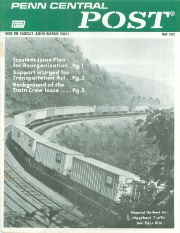 May 1972 - Unlikely Penn Central Railroad