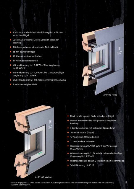 die neuen aluminium- holz-fenster - Kneer GmbH